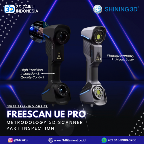 Shining 3D Freescan UE Pro Metrodology 3D Scanner for Part Inspection